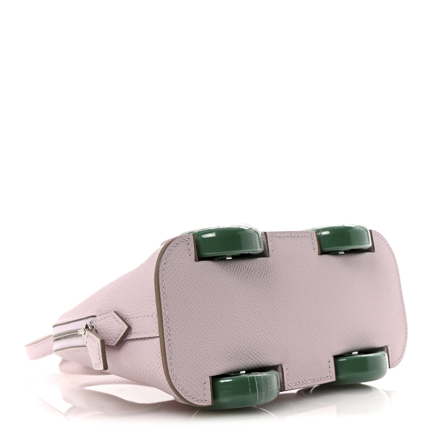Hermes Epsom Mini 1923 Bolide On Wheels Mauve Pale Vert Vertigo 4 of 11