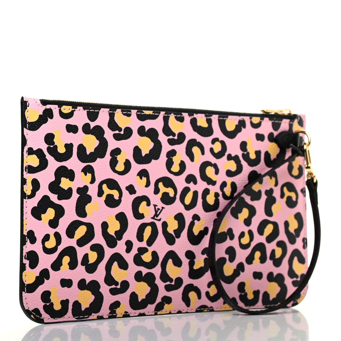 Monogram Giant Wild At Heart Neverfull MM Pochette Black