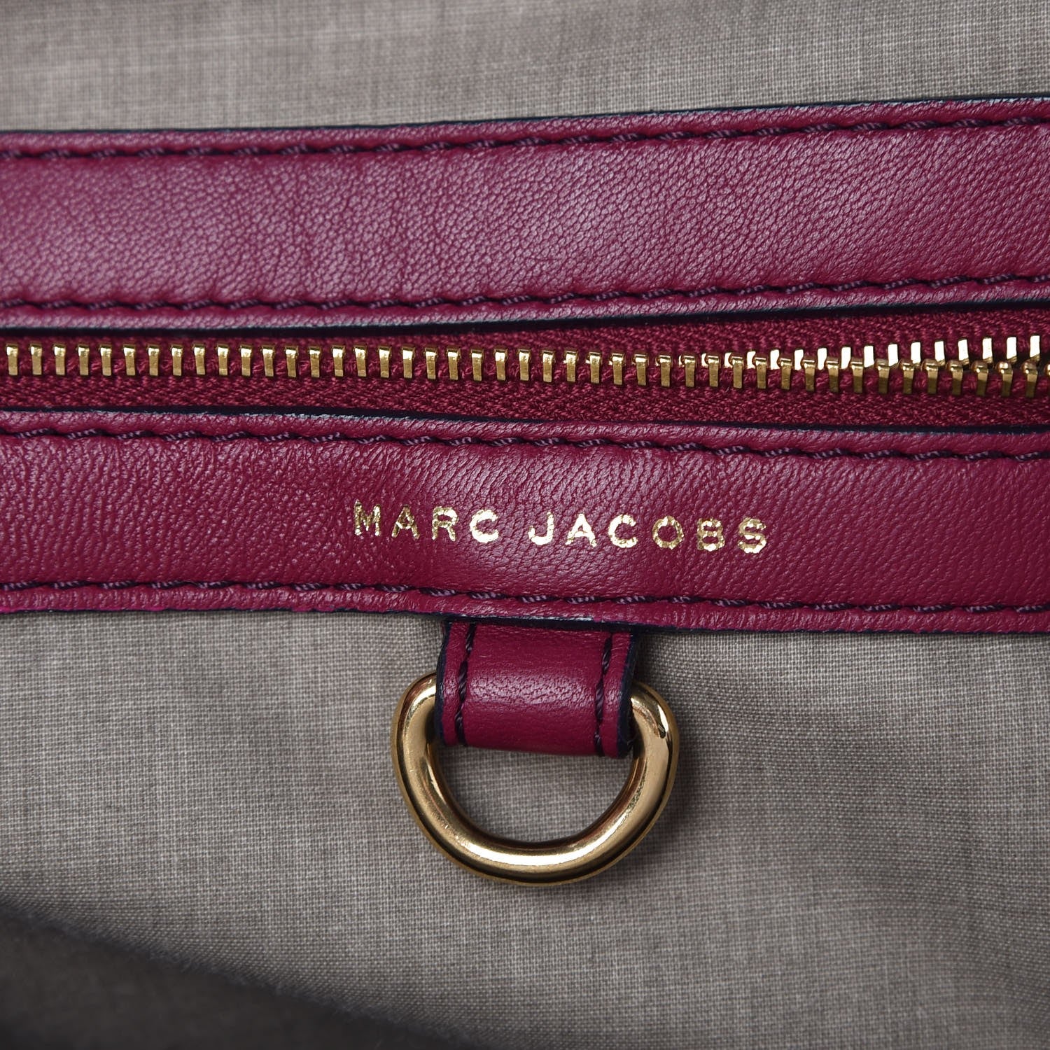 Marc Jacobs Calfskin Quilted Stam Violet 7 of 11