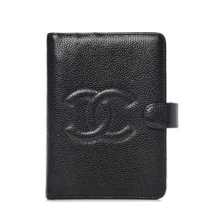 Chanel Caviar CC Small Ring Agenda Planner Black 1 of 11
