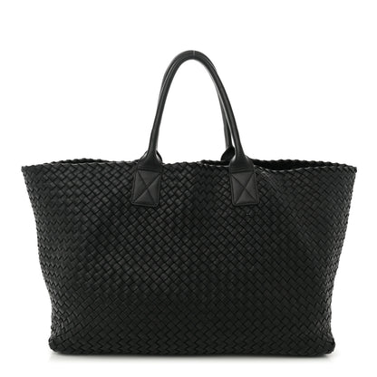 Bottega Veneta Nappa Intrecciato Large Cabat Black 1 of 11