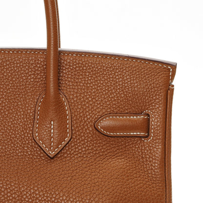 Hermes Togo Birkin 30 Gold 12 of 23