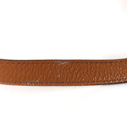 Miu Miu Goatskin Madras Shoulder Bag Cuoio 17 of 17