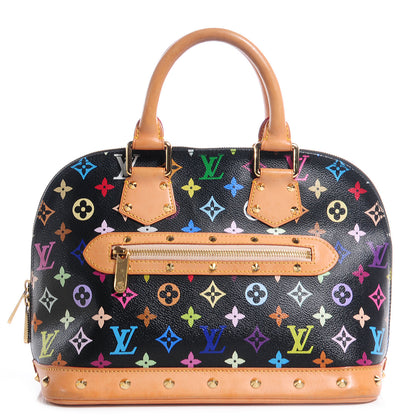 Louis Vuitton Monogram Multicolor Alma Black 1 of 9