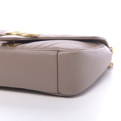 Gucci Calfskin Matelasse Small GG Marmont Shoulder Bag Porcelain Rose 9 of 10