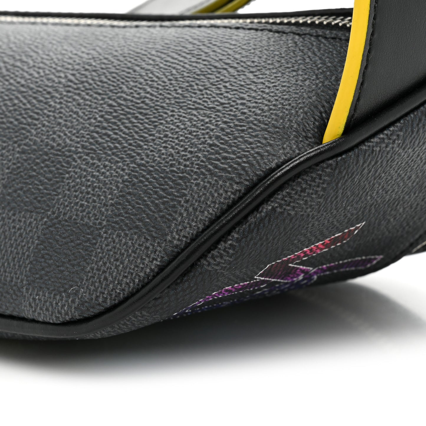 Damier Graphite Bumbag Yellow
