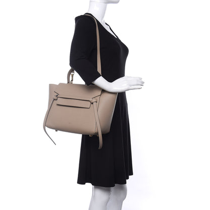 Celine Grained Calfskin Mini Belt Bag Light Taupe 2 of 12