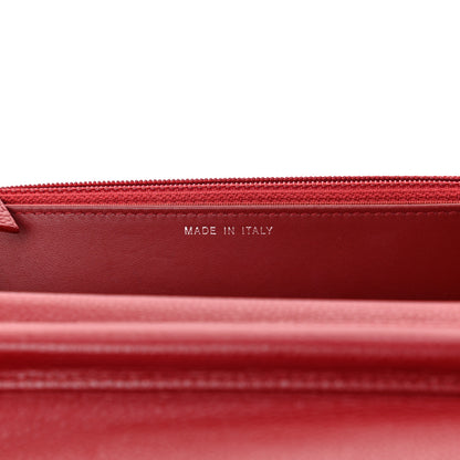 Chanel Caviar Quilted Wallet On Chain WOC Red 13 of 25