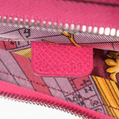 Hermes Epsom Silk'In Compact Wallet Rose Tyrien 8 of 8