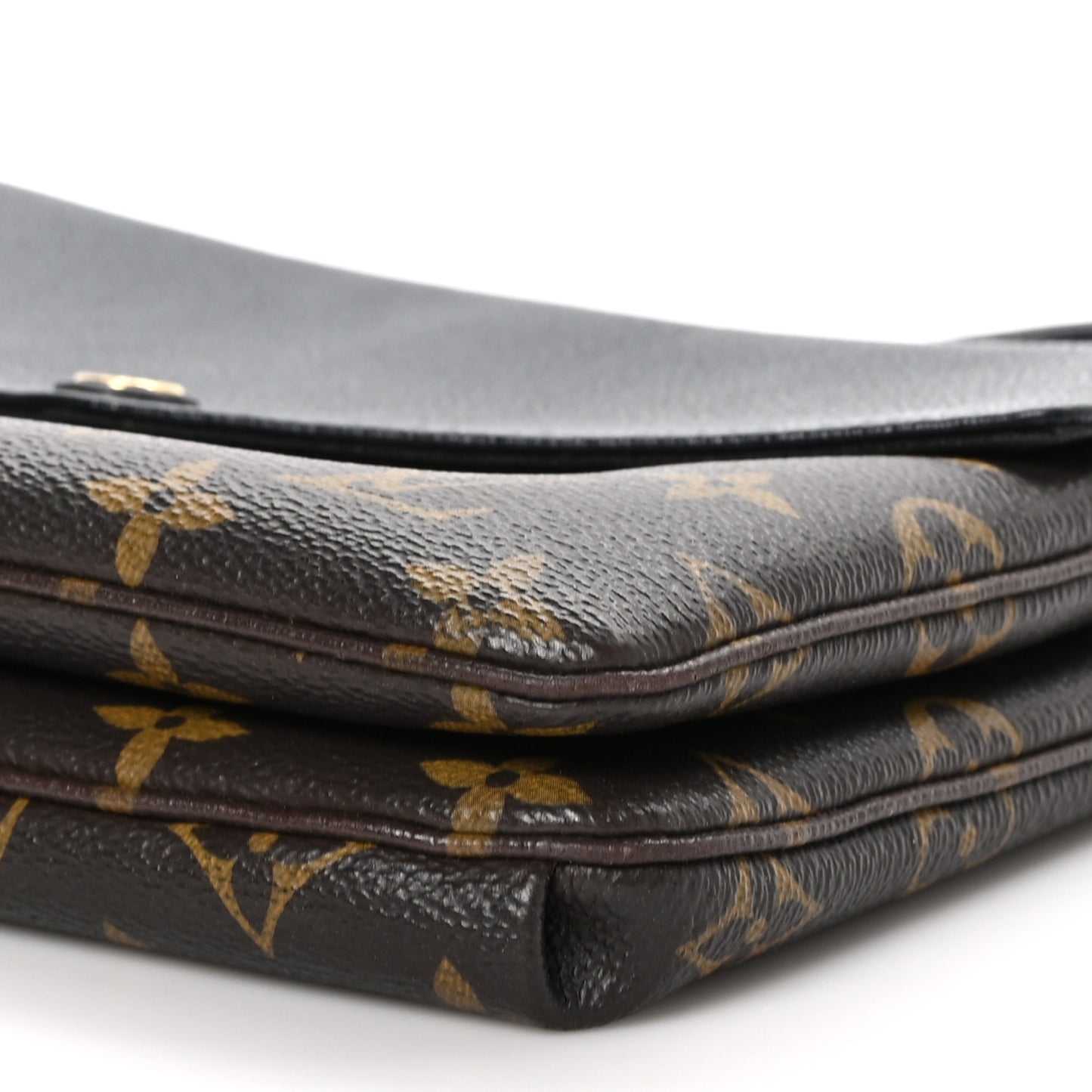 Monogram Twice Pochette Black