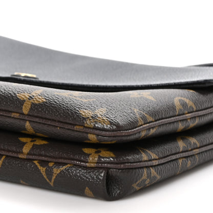 Louis Vuitton Monogram Twice Pochette Black 10 of 12