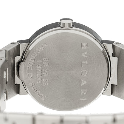 Bulgari Stainless Steel 23mm Quartz Watch Black 4 of 4