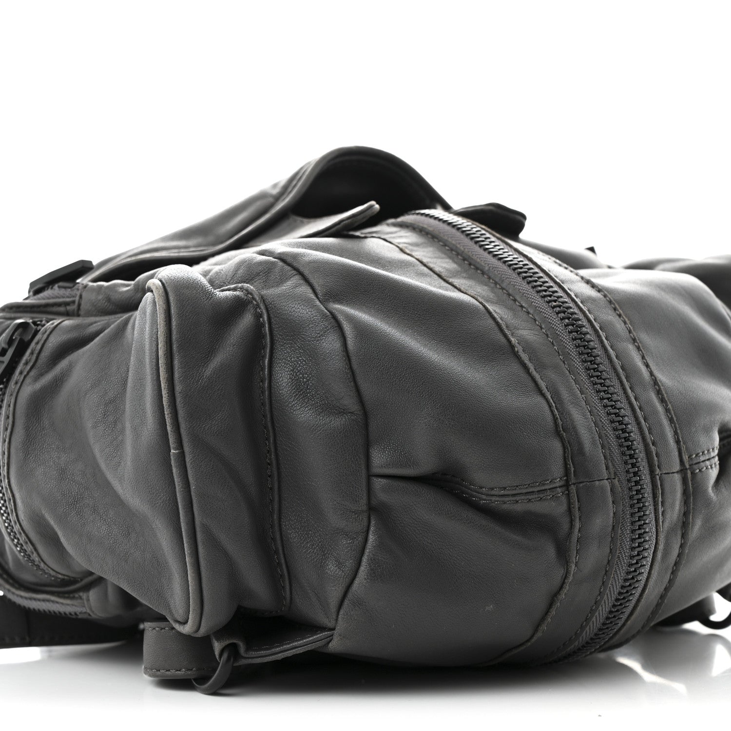 Alexander Wang Lambskin Backpack Bag Grey 7 of 11