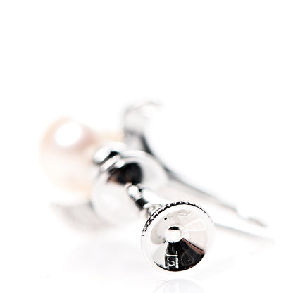 Mikimoto Sterling Silver Akoya Pearl 5mm Screw Back Earrings 4 of 4