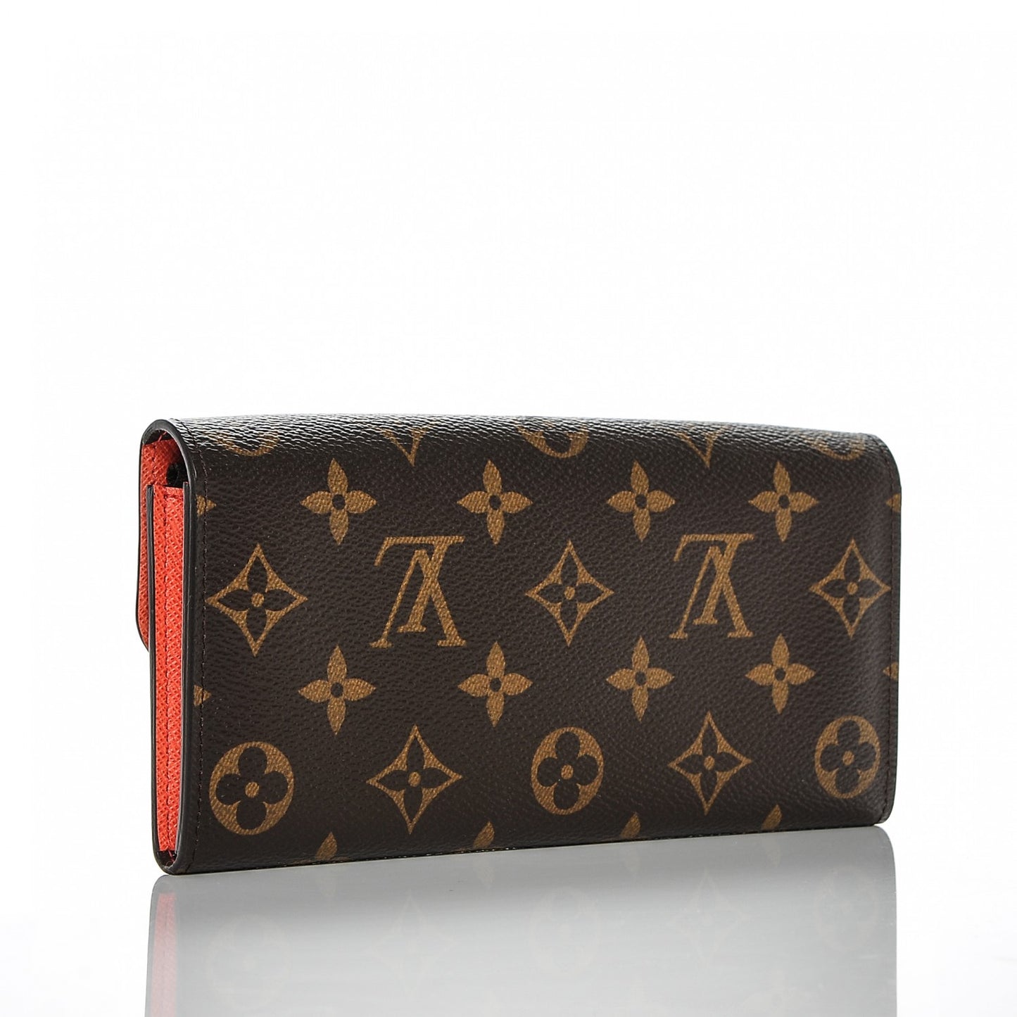 Monogram Emilie Wallet Poppy