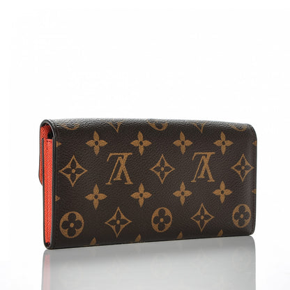 Louis Vuitton Monogram Emilie Wallet Poppy 3 of 6