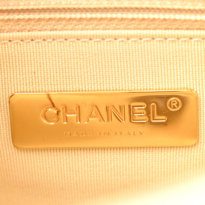 Chanel Lambskin Quilted Medium Chanel 19 Flap Light Beige 6 of 12