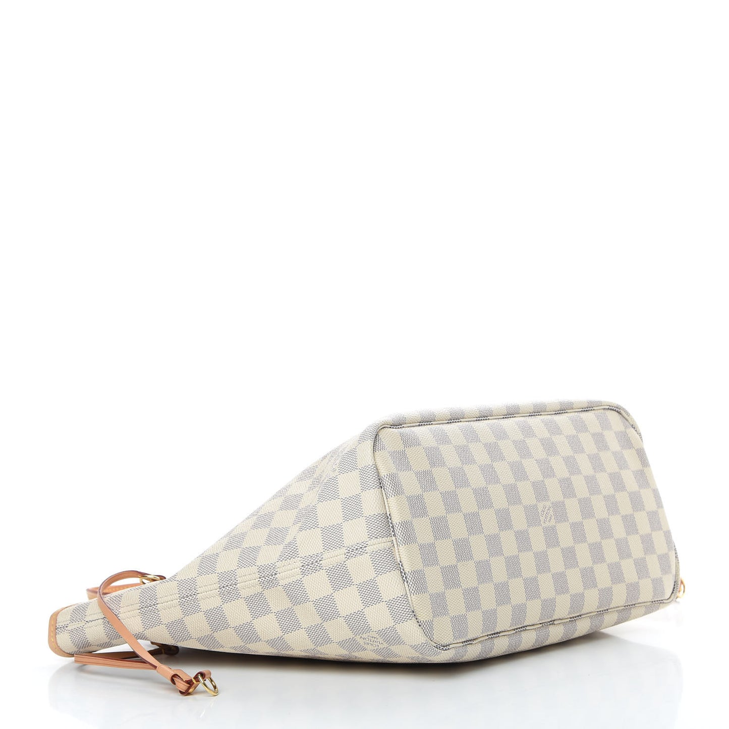 Damier Azur Neo Neverfull MM Rose Ballerine