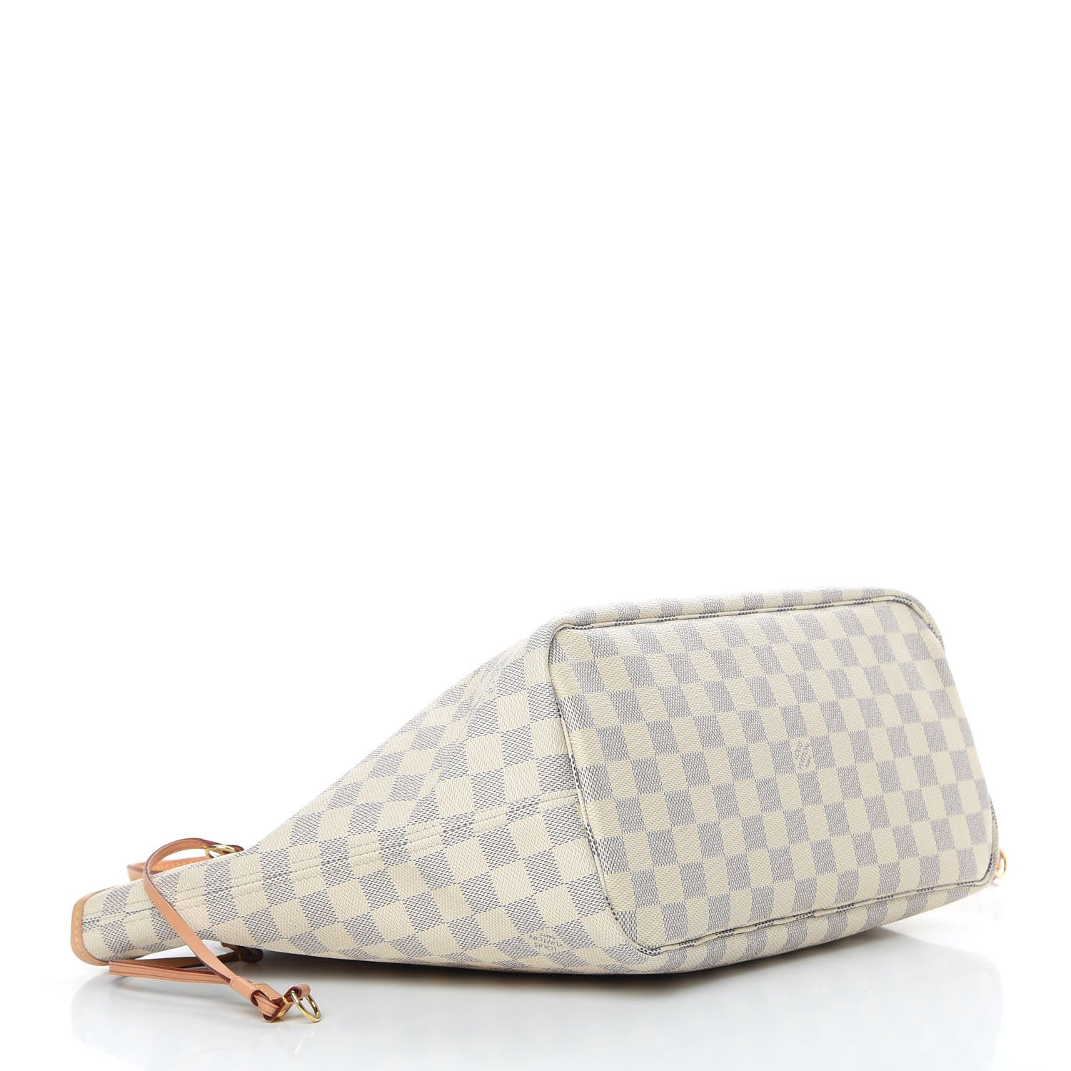 Louis Vuitton Damier Azur Neo Neverfull MM Rose Ballerine 5 of 11