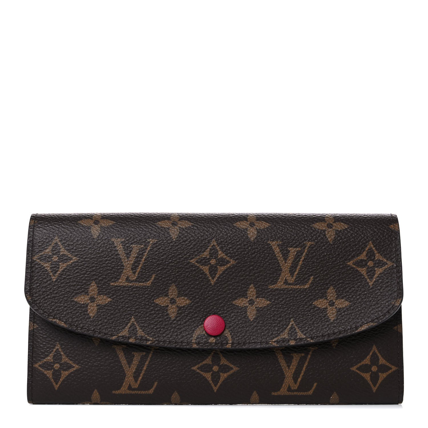 Louis Vuitton Monogram Emilie Wallet Fuchsia 1 of 10