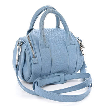 Alexander Wang Pebbled Lambskin Mini Rockie Atlas Rhodium Hardware 3 of 13