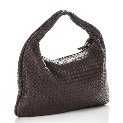 Bottega Veneta Nappa Intrecciato Large Veneta Hobo Ebano 3 of 8