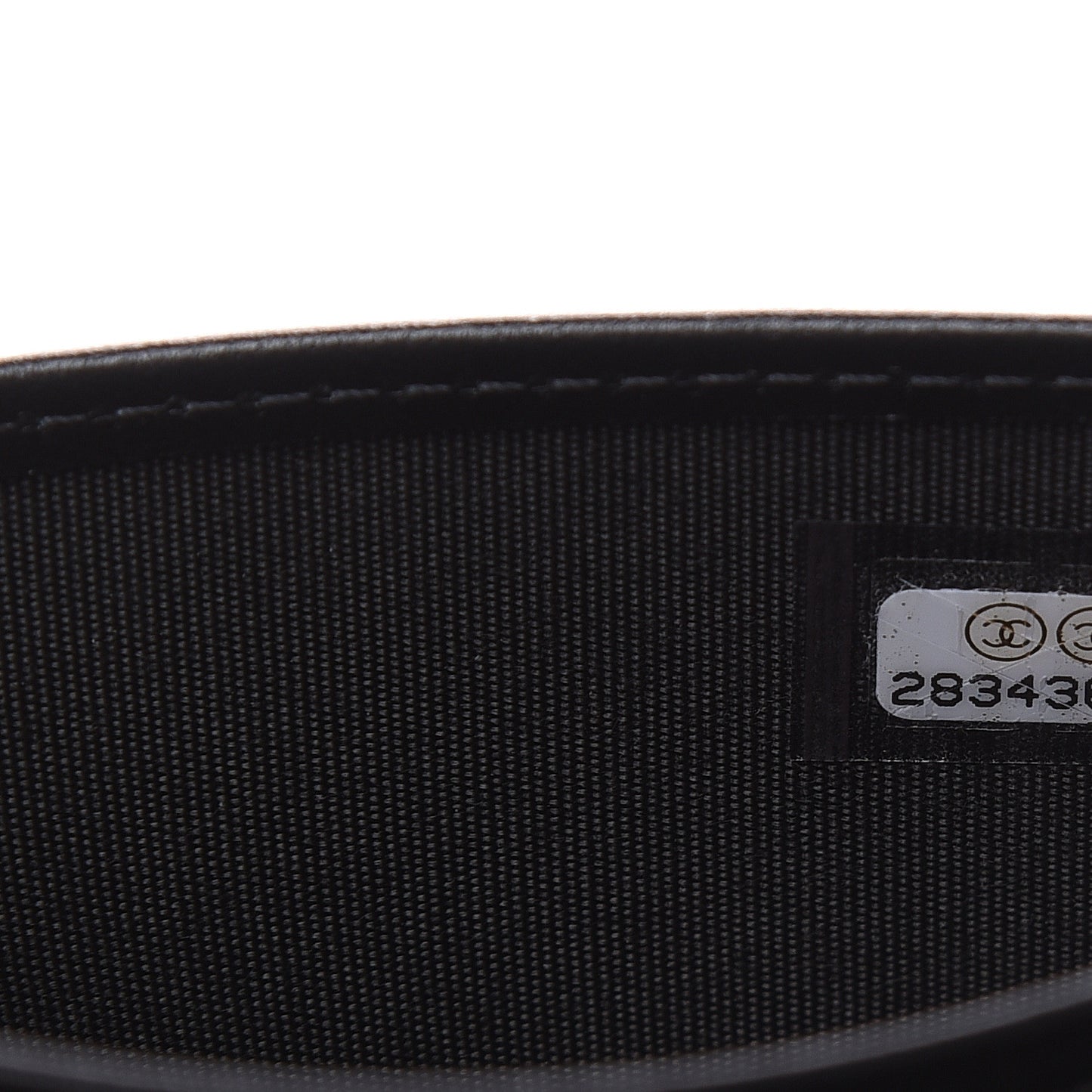 Caviar Quilted Boy Yen Wallet Black