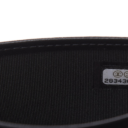 Chanel Caviar Quilted Boy Yen Wallet Black 7 of 9