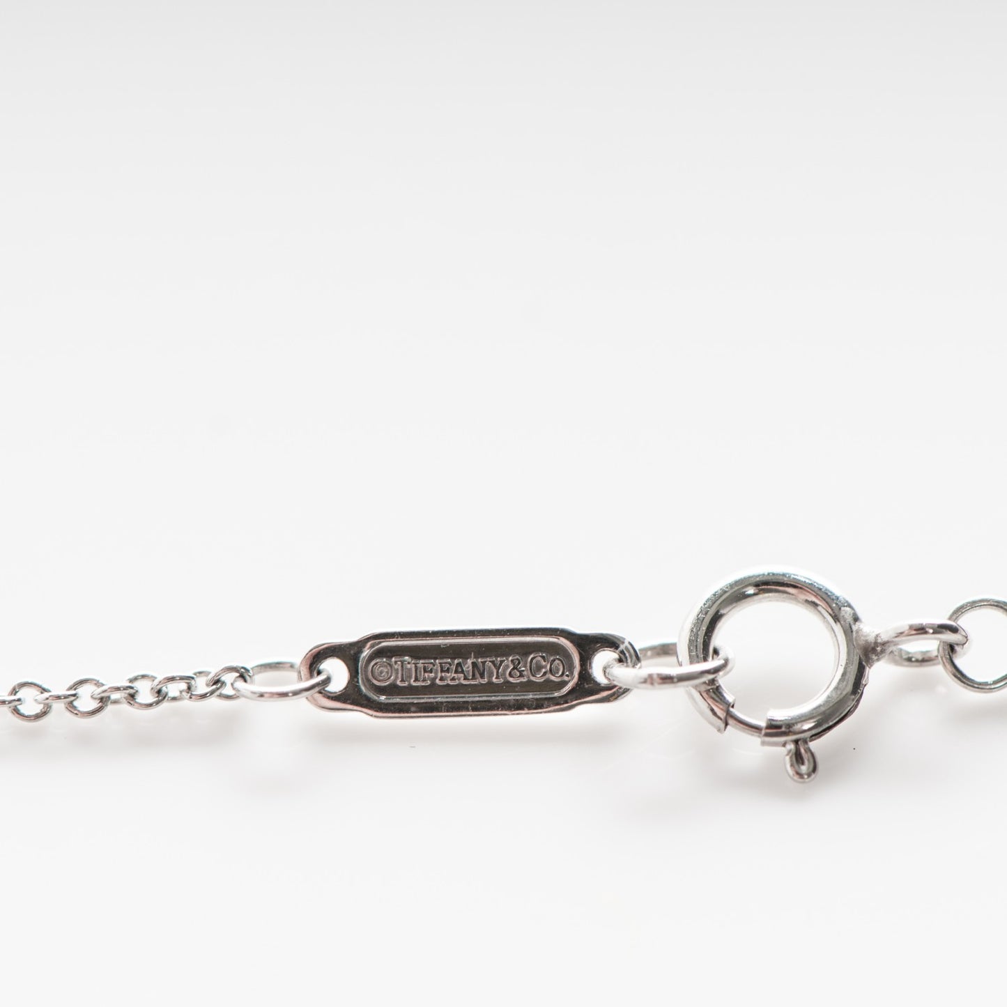Platinum Diamond Horseshoe Pendant Necklace