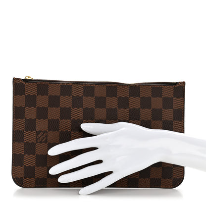Louis Vuitton Damier Ebene Neverfull MM GM Pochette 2 of 8