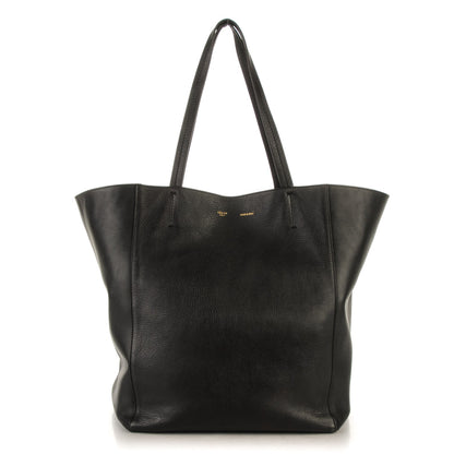 Celine Soft Grained Calfskin Medium Horizontal Cabas Phantom Black 1 of 10