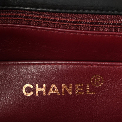 Chanel Lambskin Quilted Flap Shoulder Bag Black 6 of 11