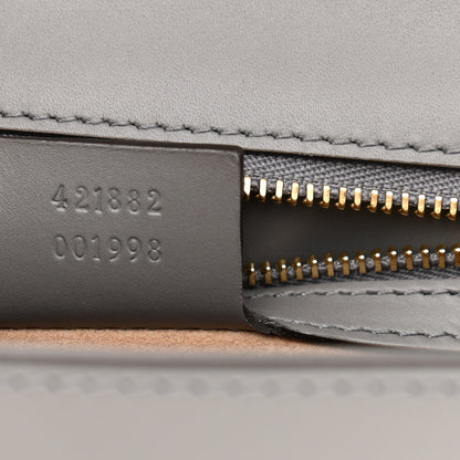 Gucci Calfskin Small Sylvie Shoulder Bag Deep Grey 7 of 12