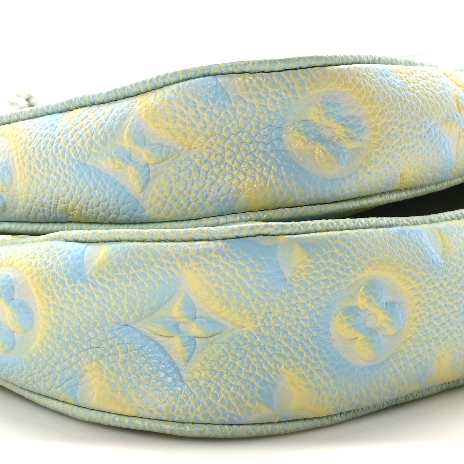 Louis Vuitton Empreinte Monogram Summer Stardust Multi Pochette Accessories Water Green 8 of 9