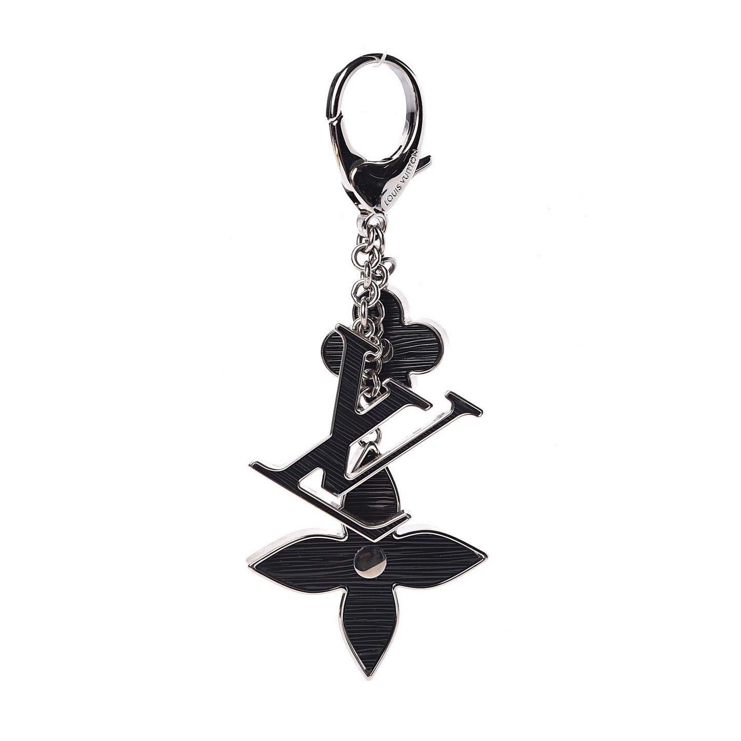 Fleur d'Epi Bag Charm Black
