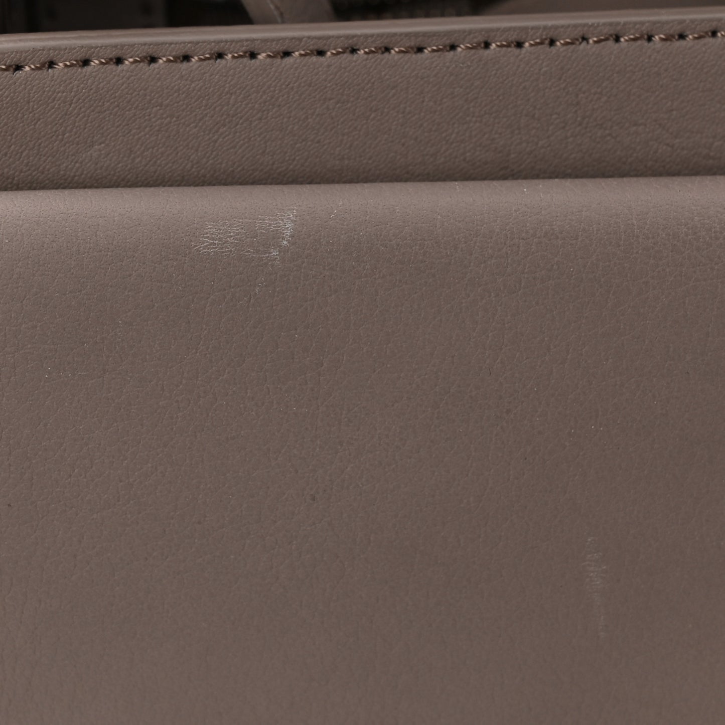 Smooth Calfskin PS11 Classic Shoulder Bag Mushroom