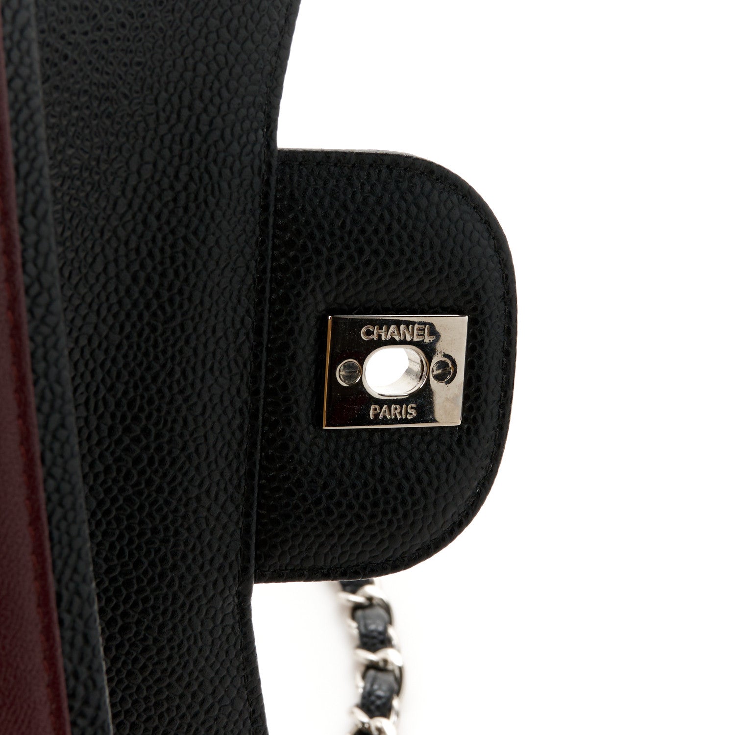 Chanel Caviar Quilted Jumbo Double Flap Black 7 of 11