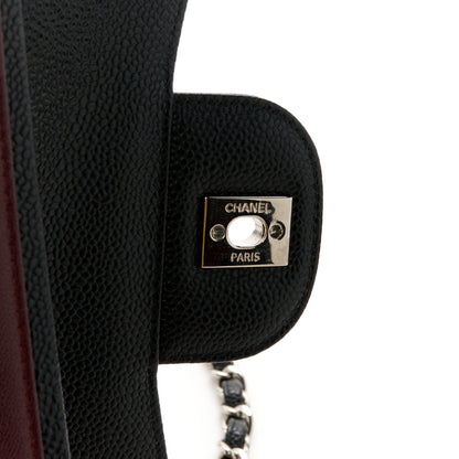 Chanel Caviar Quilted Jumbo Double Flap Black 7 of 11