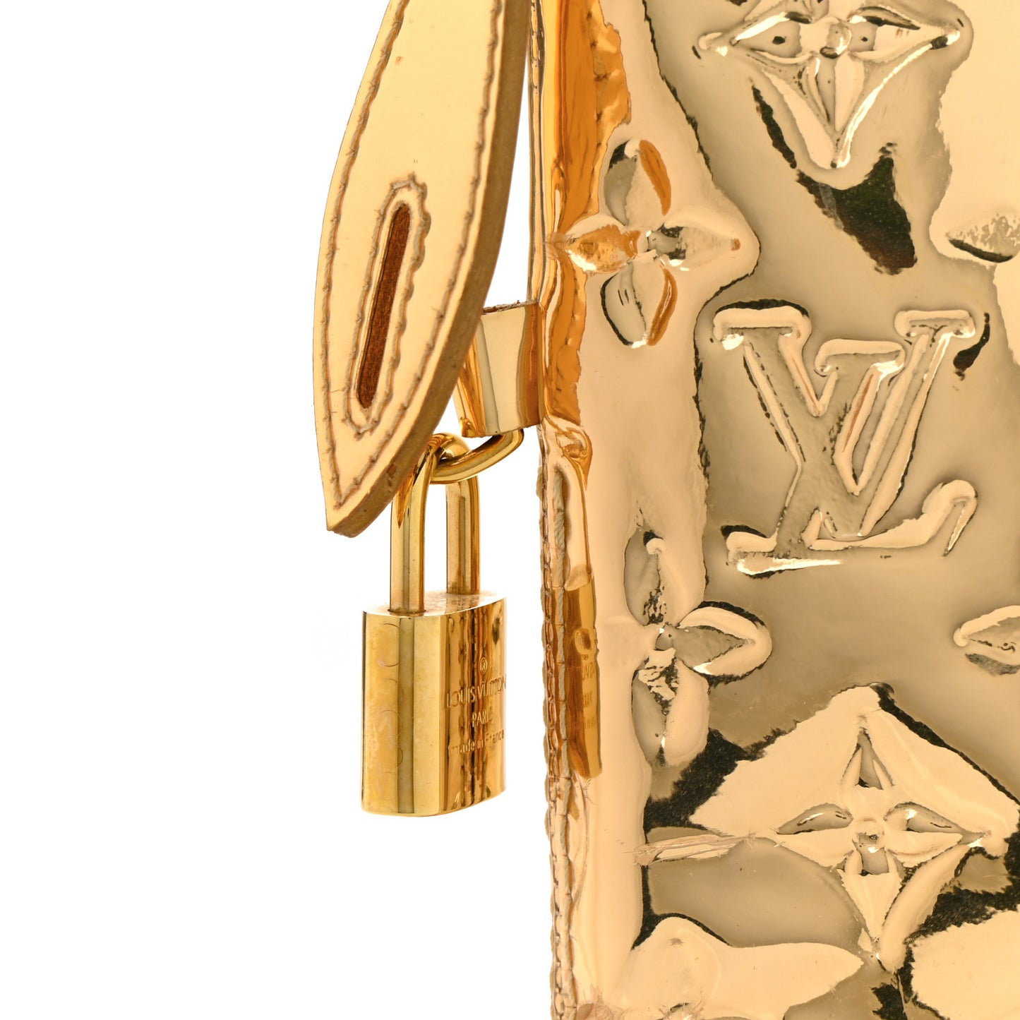 Monogram Miroir Lockit Gold