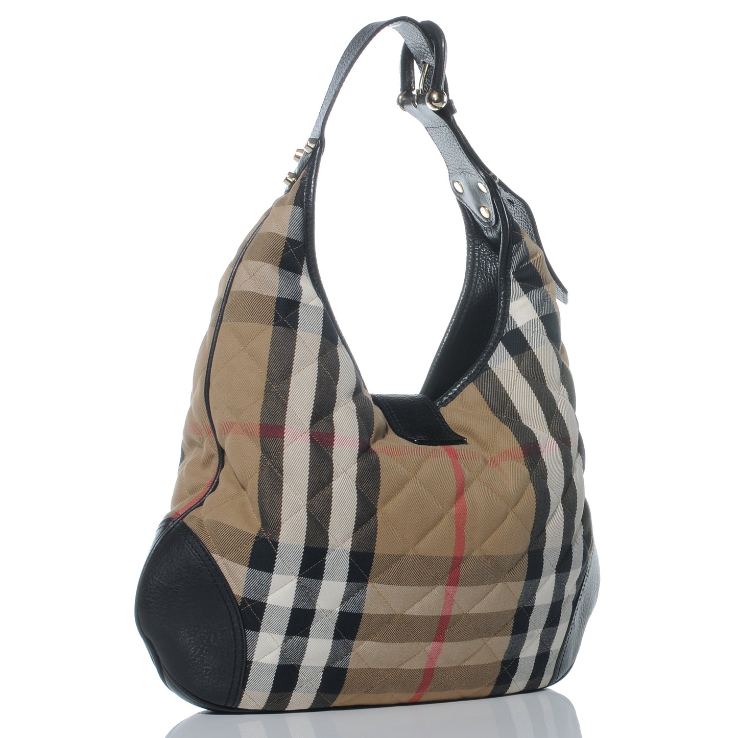 House Check Quilted Brook Hobo