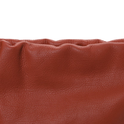 The Row Grained Calfskin Bourse Clutch Brick 7 of 9
