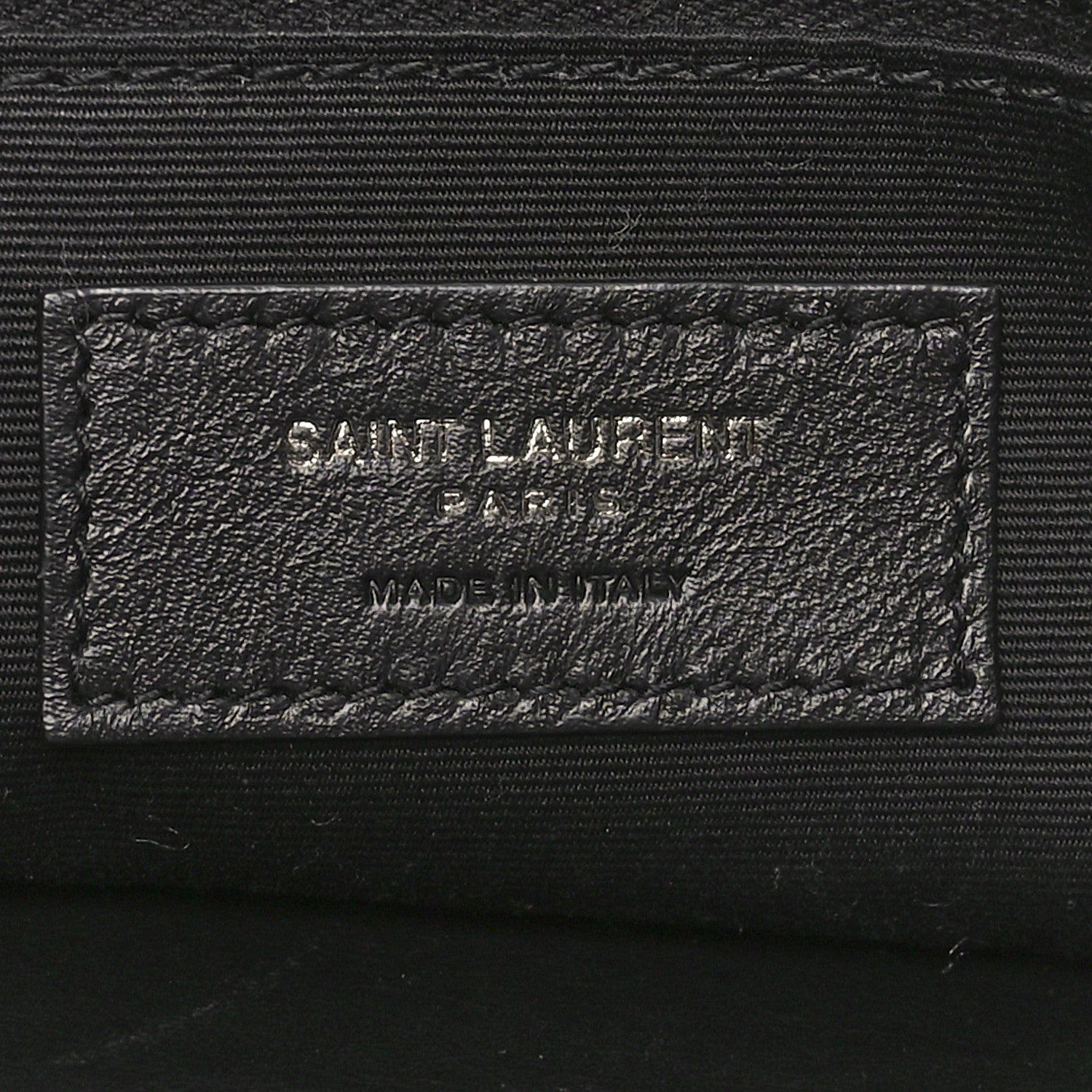 Saint Laurent Crinkled Calfskin Matelasse Monogram Medium Niki Chain Satchel Black 6 of 10