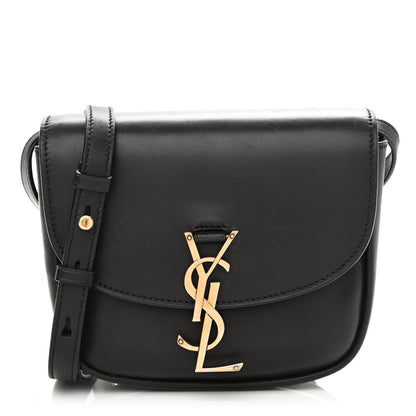 Saint Laurent Smooth Calfskin Classic Monogram Small Kaia Satchel Black 1 of 23