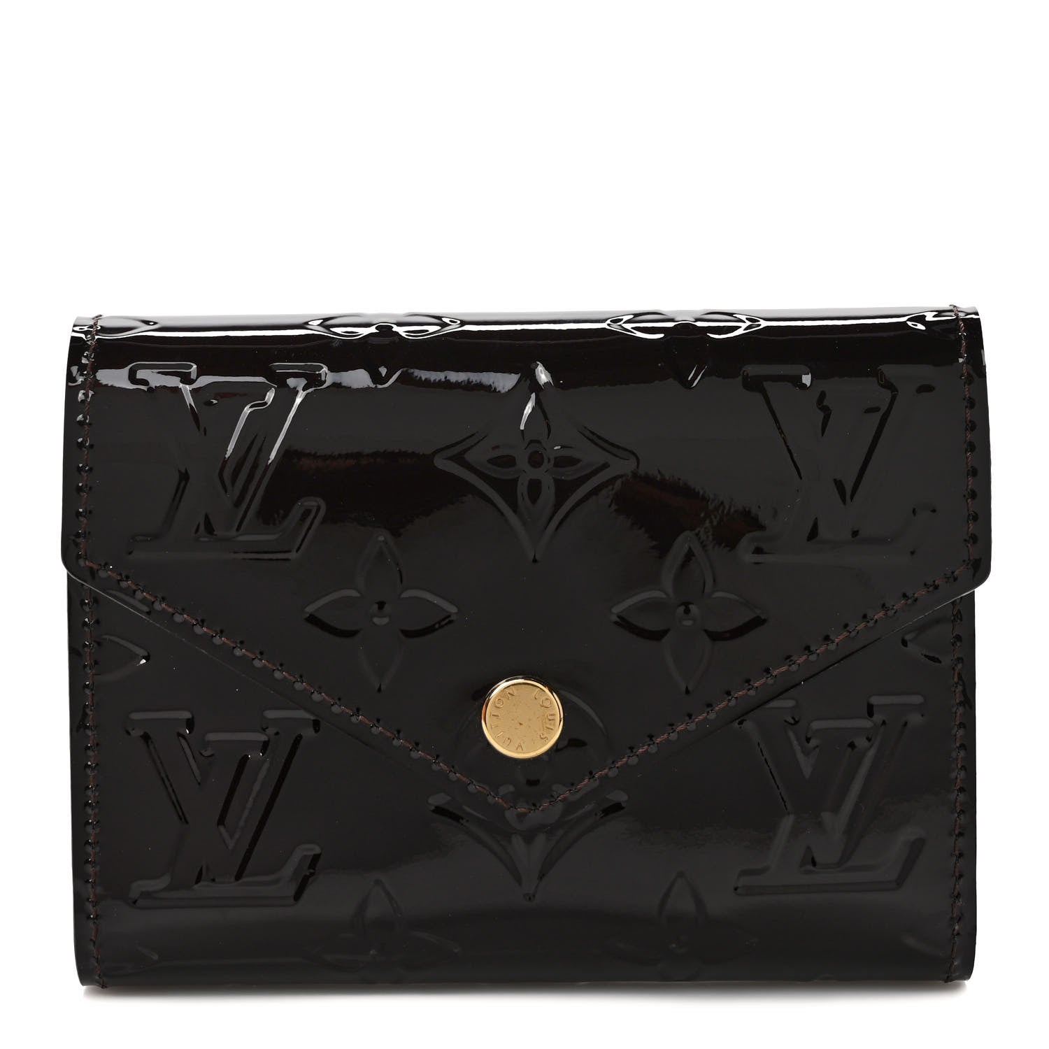 Louis Vuitton Vernis Victorine Wallet Amarante 1 of 7