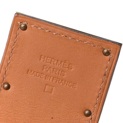 Hermes Shiny Alligator Kelly Dog Cuff Black 4 of 6