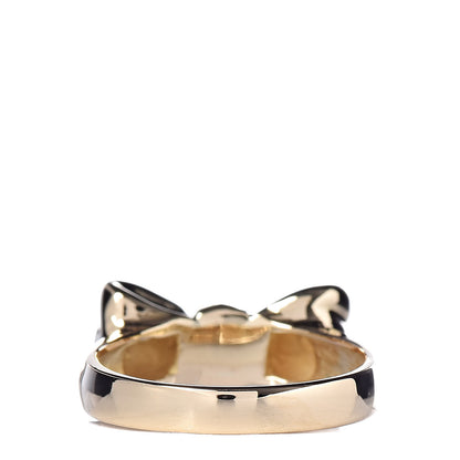 Tiffany 18K Yellow Gold Bow Ring 49 4.75 4 of 6