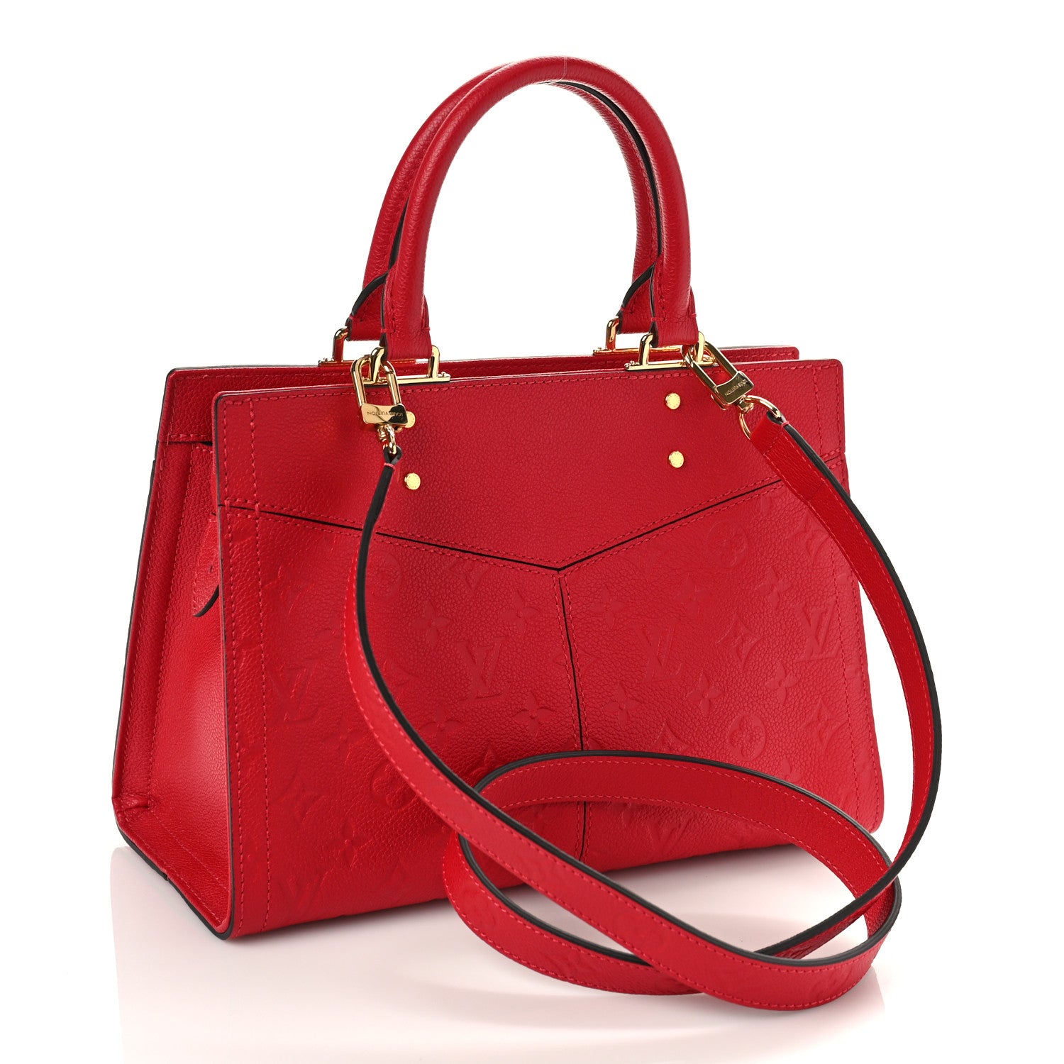 Louis Vuitton Empreinte Sully PM Scarlet 3 of 8