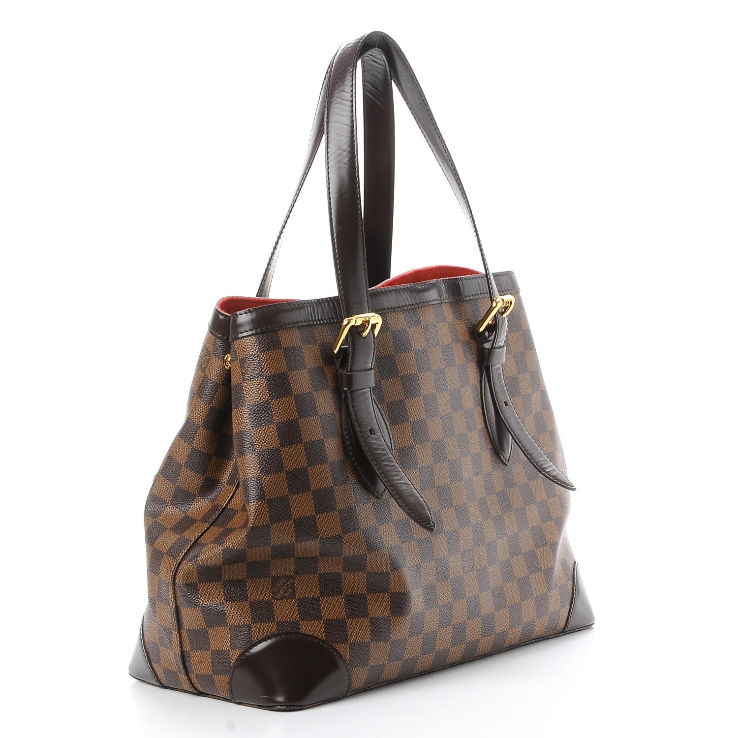 Louis Vuitton Damier Ebene Hampstead MM 3 of 9