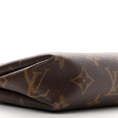 Louis Vuitton Monogram Pallas Clutch Black 9 of 13