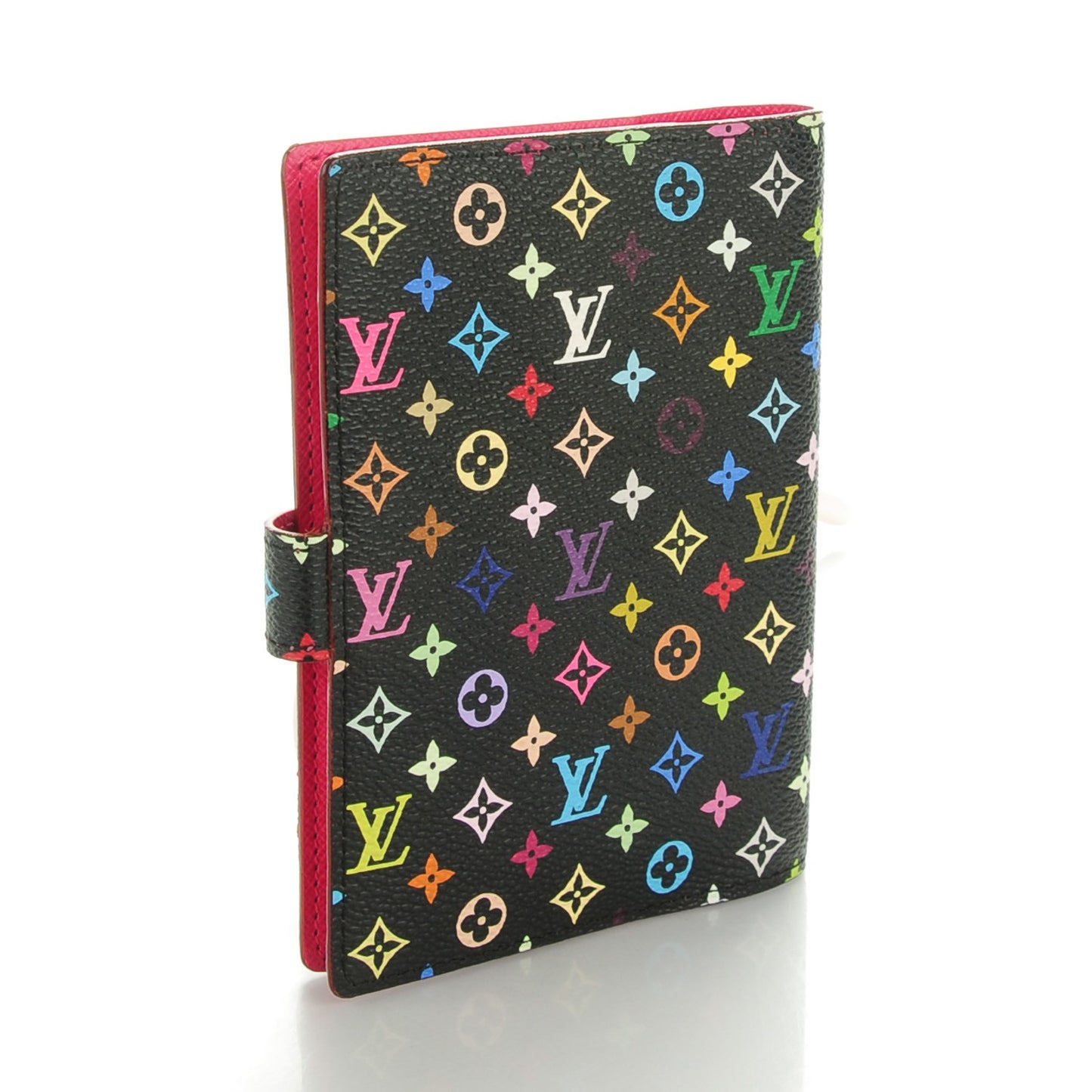 Monogram Multicolor Small Ring Agenda Cover Black Grenade
